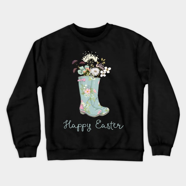 Happy Easter 2021 - Easter Day - Whimsical Art Crewneck Sweatshirt by Alice_creates